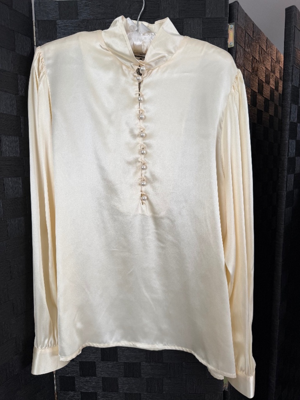 Paul & Joe Evelina Blouse Ivory Size 4.